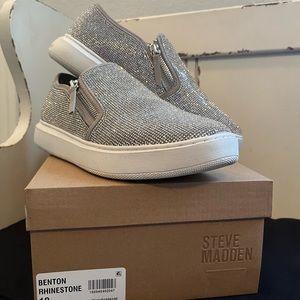 Steve Madden Benton Rhinestone Sneakers size 10